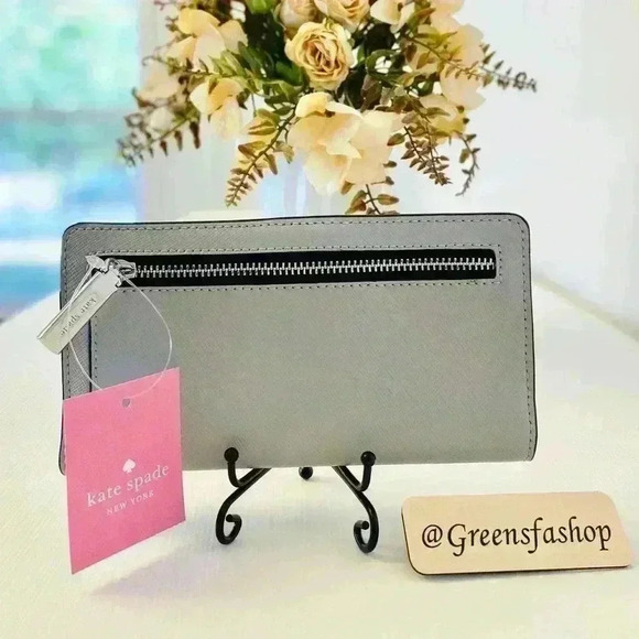 New Kate Spade large slim bifold wallet - Picture 2 of 6
